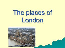 The places of London