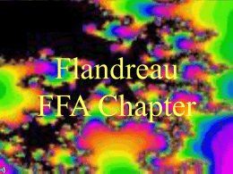 Flandreau FFA Chapter
