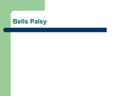 Bells Palsy - Taff's Well Medical Centre