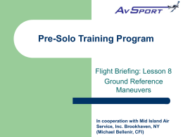 Sport Pilot Training Program