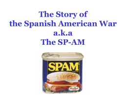 The Story of the Spanish American War