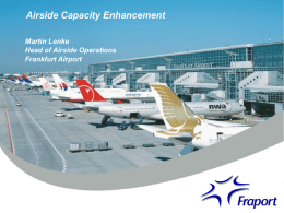 Airside Capacity Enhancement @ FRA