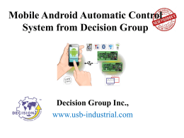 Mobile Industry Controller - RS232 - RS422 - RS485
