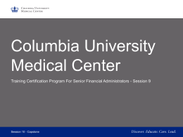 CUMC PPT Tutorial File - Columbia University Medical Center