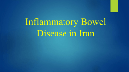Inflammatory Bowel Disease in Iran