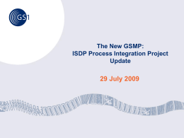 ISDP Process Integration Subgroup (Subgroup 2) Committee