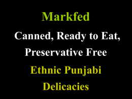 markfed canned delicacies