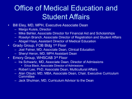 EUSOM Educational Opportunities