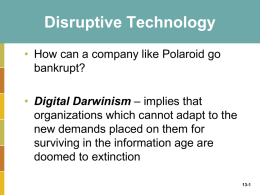 Disruptive Technology - Northern Illinois University
