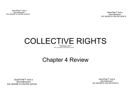 COLLECTIVE RIGHTS - Morinville Community High School