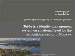 FEIDE - itslearning