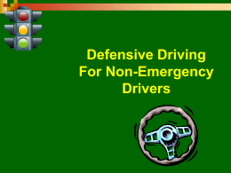 Defensive Driving For Non