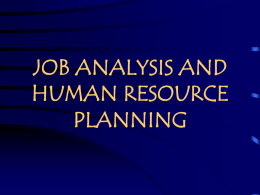 HUMAN RESOURCE MANAGEMENT FUNCTIONS