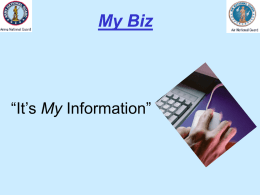 Employee Benefits Information System (EBIS)