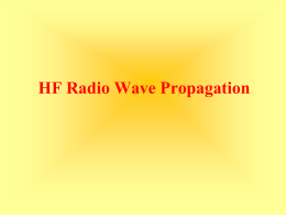 HF Radio Wave Propagation