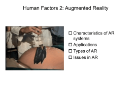HF 2 - Augmented Reality