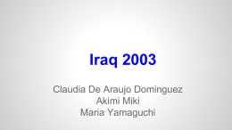 Iraq 2003 - Paul Bacon
