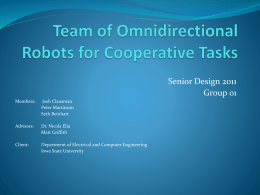 Omnidirectional Robot - Iowa State University