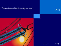 Transmission Services Agreement