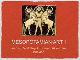 MESOPOTAMIAN ART 1