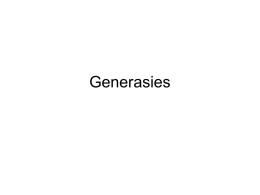 Generasies