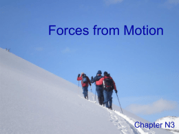 Forces from Motion