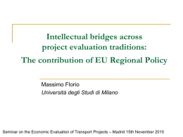 Intellectual bridges across project evaluation traditions