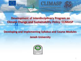 Presentation Title Here - Jerash Private University