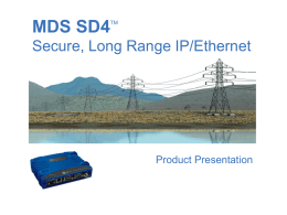 SD4 Ethernet - SSE South Africa