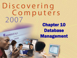Discovering Computers 2007