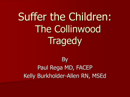 Suffer the Children: The Collinwood Tragedy