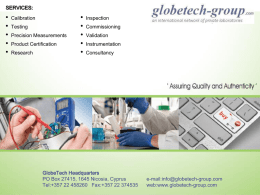 GlobeTech Laboratories