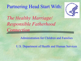 Healthy Marriage