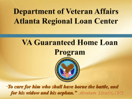 VA Home Loan Program