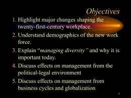 Objectives - Kean University