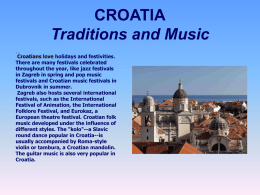 WELCOME TO CROATIA - Welcome to the ECML | Bienvenue au …
