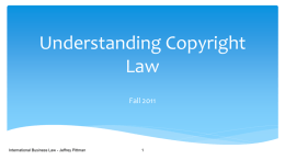Understanding Copyright and Related Rights