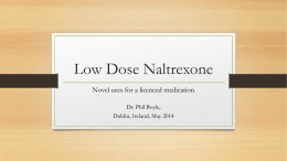 Low Dose Naltrexone - LDN Research Trust