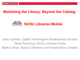 North Carolina State University Libraries Mobile