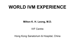 IVM Overview and Introduction