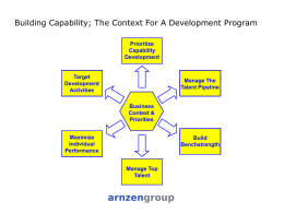 Competency Development Programs
