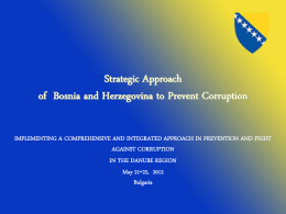 Bosnia and Herzegovina Ministry of Security Vejo Damir