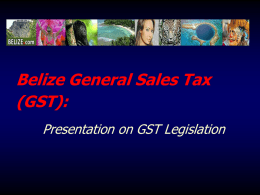ABST - Sales tax