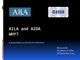 AILA and AIDAWhy?