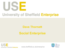 Creativity - University of Sheffield Enterprise