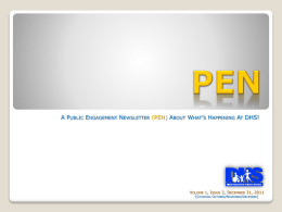 PEN - Illinois Department of Human Services