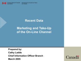 Marketing and Take-Up of the On