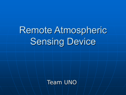 Stratospheric Ozone Experiment