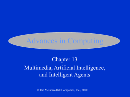 Chapter 13: Advances in Computing