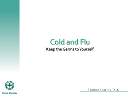 Cold and Flu - National Safety Council